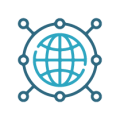 Networking Solutions أيقونة خدمات الشبكات لدعم الاتصال بين الأجهزة ونقاط البيع في المطاعم