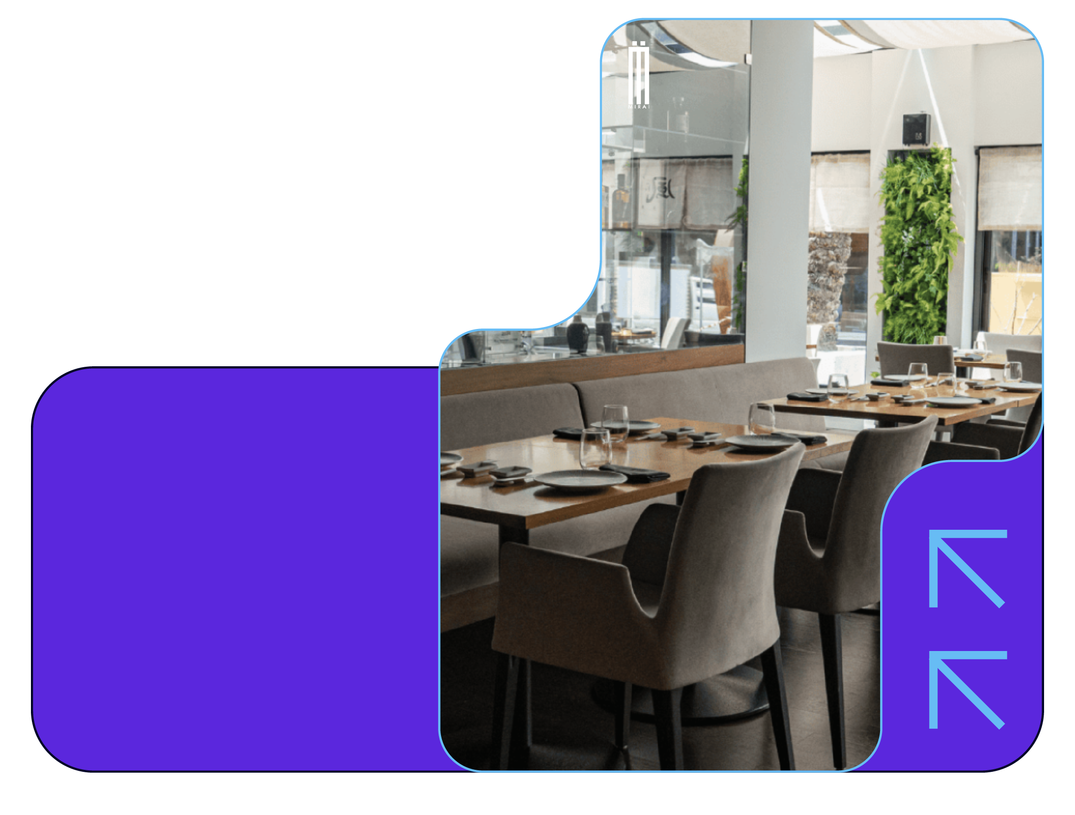 Mirai Restaurant Background